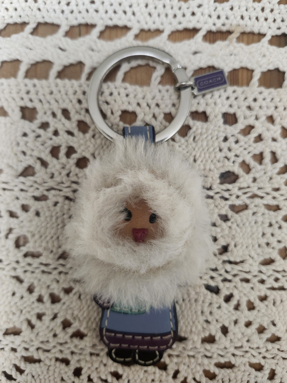 Coach Eskimo Keychain Charm - Picture 2 of 3